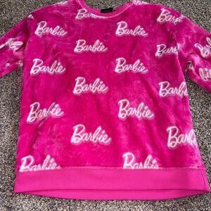 Barbie Fuchsia Logo Sweatshirt